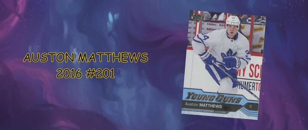auston matthews upper deck